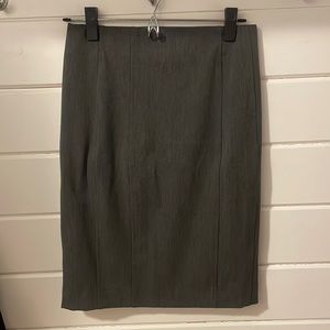 Express Charcoal Pencil Skirt